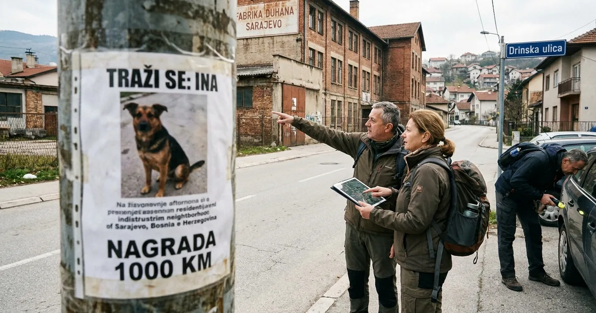 Fabrika Duhana Bölgesinde Kaybolan Ina İçin Ödüllü Arama