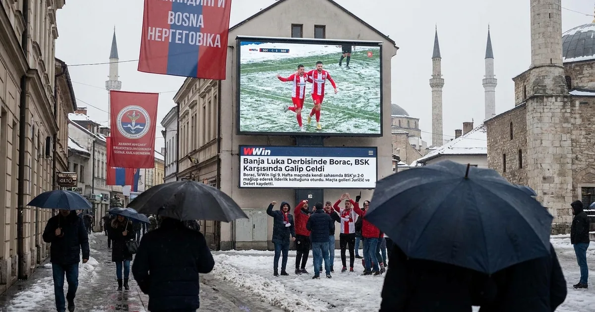 Banja Luka Derbisinde Borac, BSK Karşısında Galip Geldi - Bosna Haber
