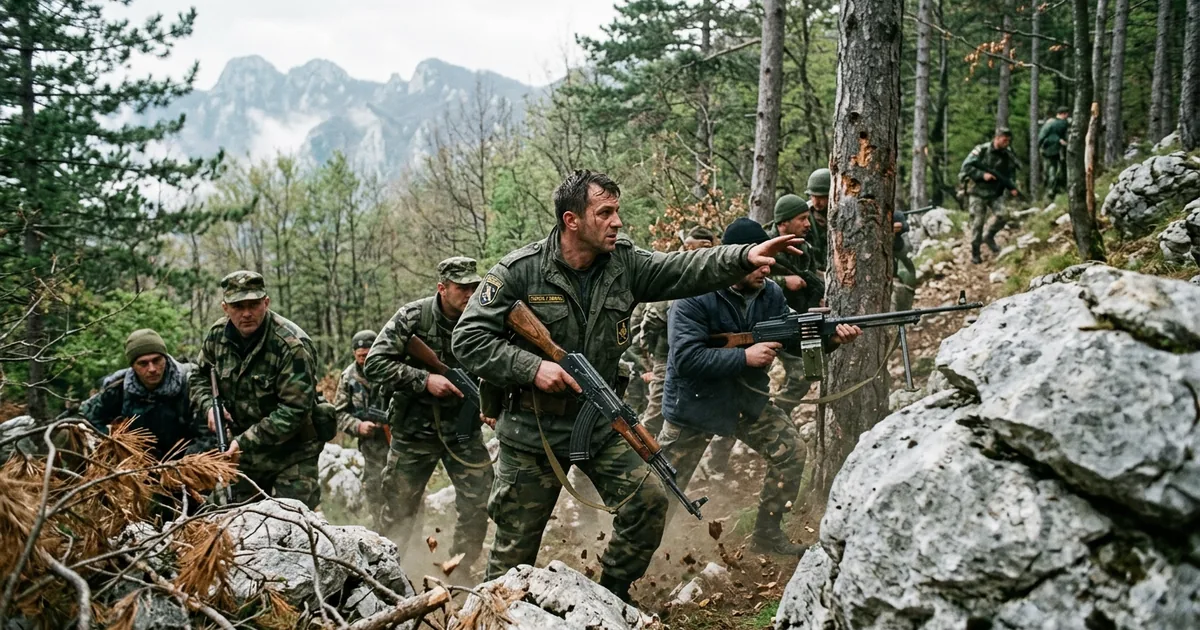 Zlatni Ljiljan sahibi komutan Çedomir Domun şehadeti