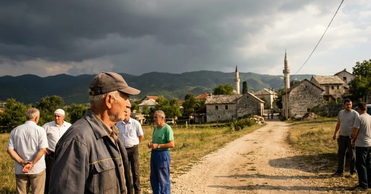 Bosna Hersek'te sıcak hava yerini fırtınaya bırakacak