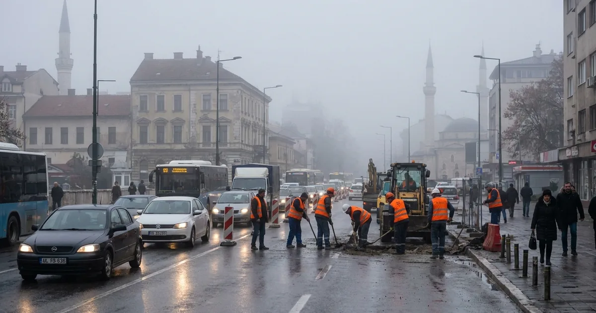 Şehir merkezlerinde artan trafik ve sis uyarısı yapıldı - Bosna Haber