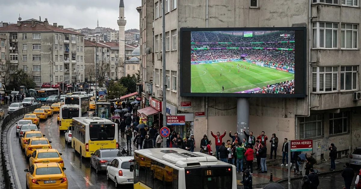 Meksika’da açılış maçı öncesi olağanüstü trafik önlemleri
