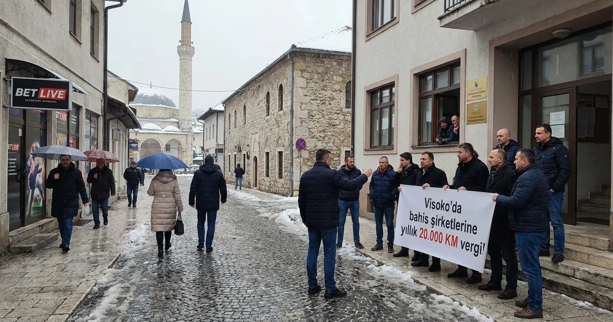 Visoko'da bahis şirketlerine yıllık 20.000 KM vergi!