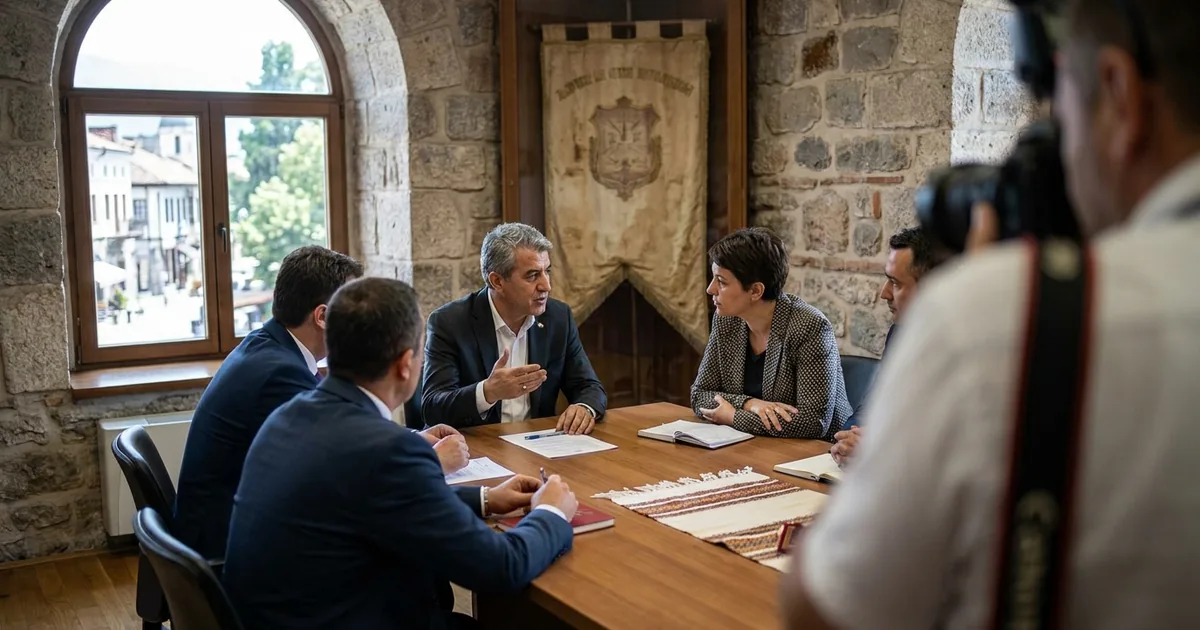 TÜRKSOY'dan Kuzey Makedonya'ya kültürel iş birliği ve yeni projeler