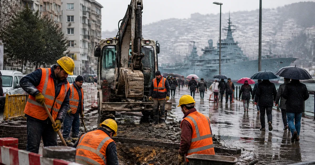 ABD savaş gemisi Dubrovnik'te: Vatandaşlar tedirgin, siyaset karıştı
