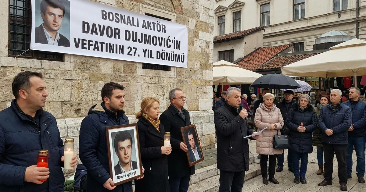 Bosnalı aktör Davor Dujmović'in vefatının 27. Yıl dönümü