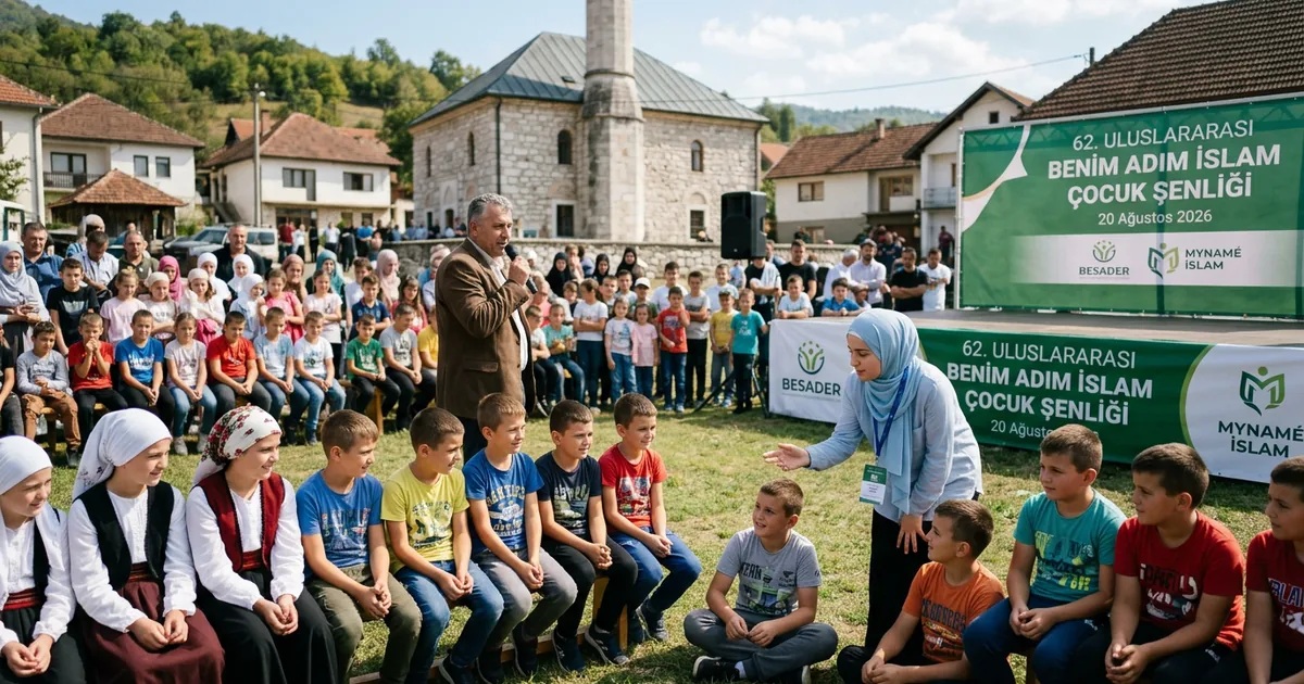 BESADER ve Mynamé İslam'dan çocuklara özel organizasyon