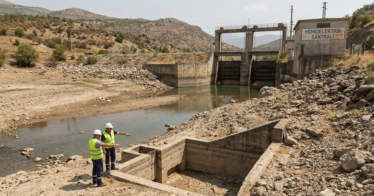 Enerji krizi kapıda: Düşen nehir seviyesi üretimi vurdu