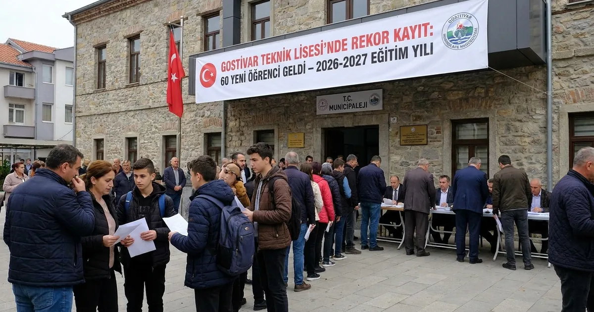 Gostivar Teknik Lisesi'nde rekor kayıt: 60 yeni öğrenci geldi - Bosna Haber
