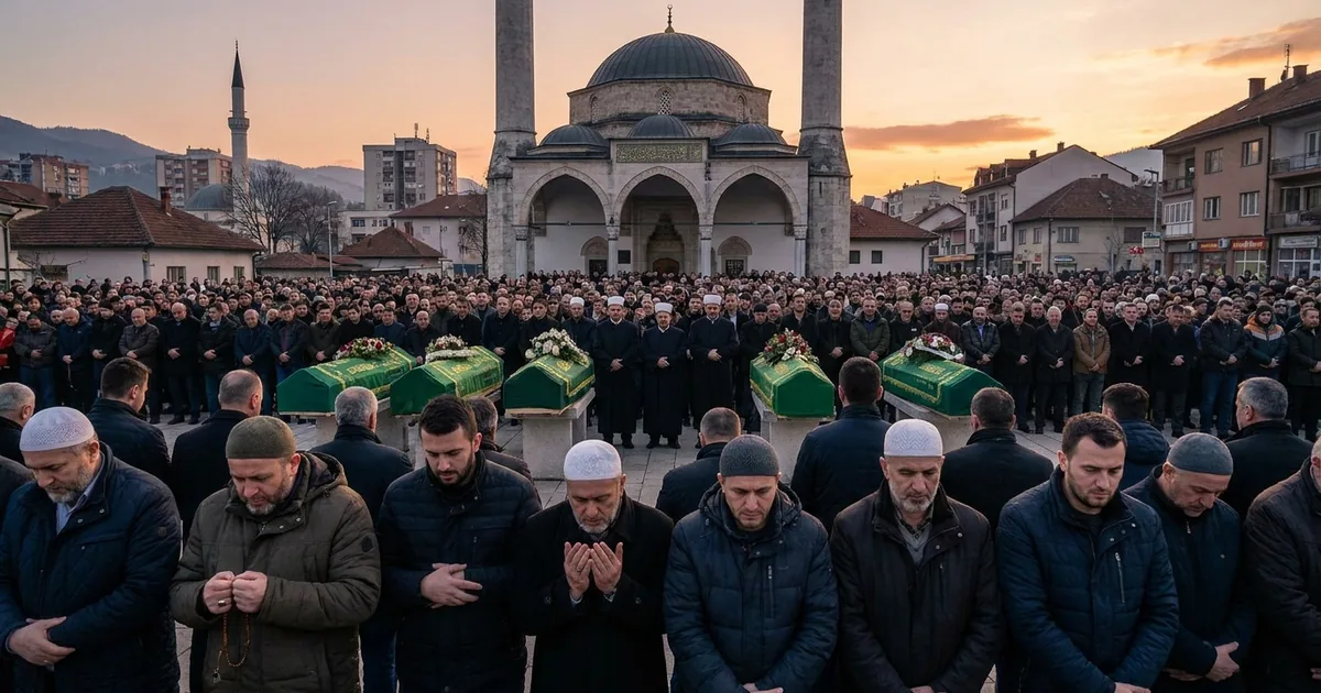 Zenica'da yas: 5 dağcı için bugün cenaze töreni yapılacak