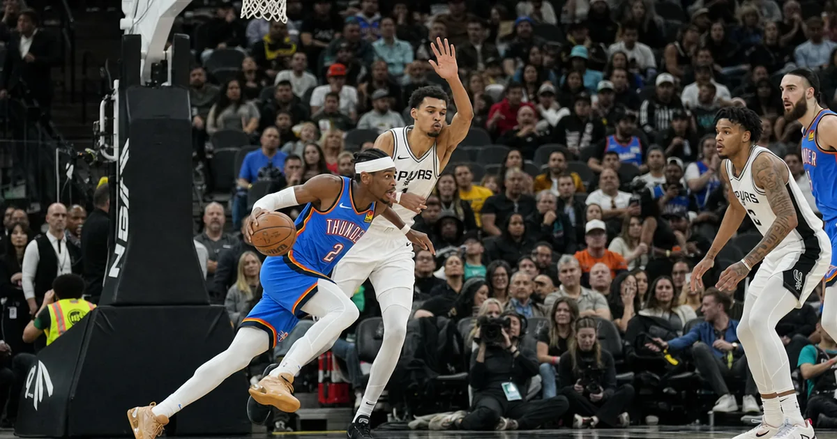 Oklahoma City Thunder, San Antonio Spurs'u deplasmanda yenerek
