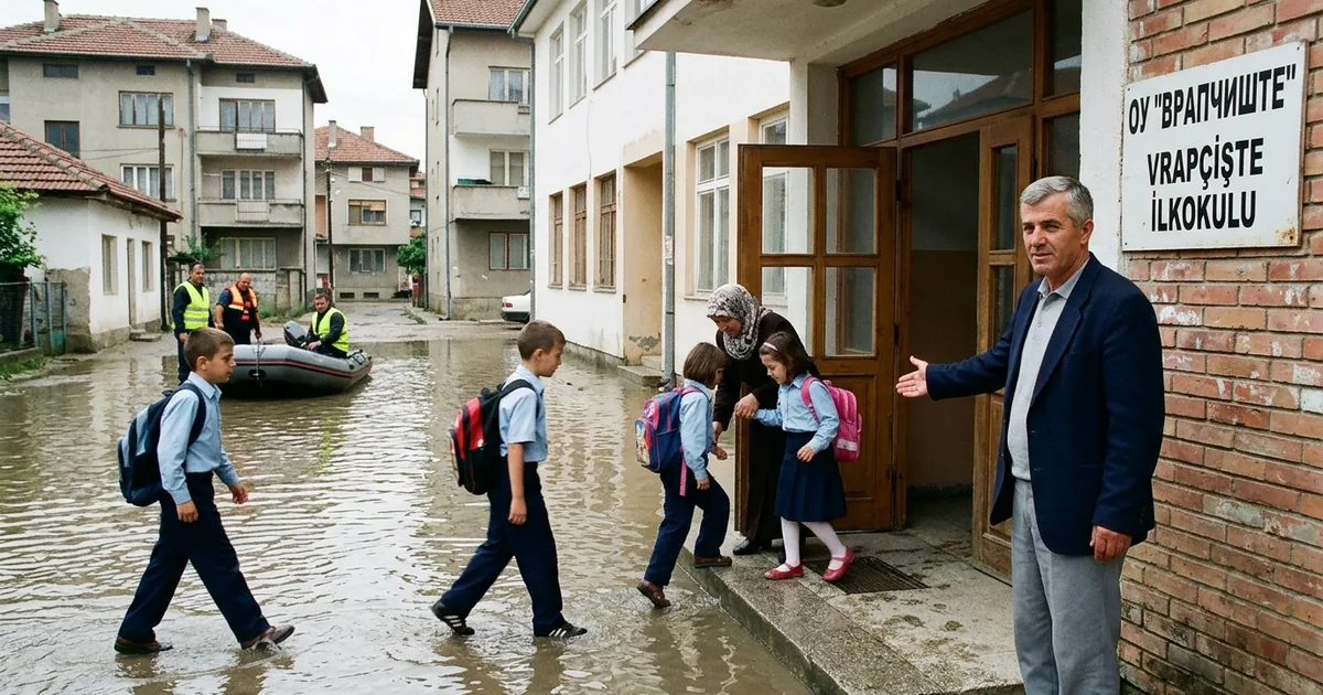 Vrapçişte İlkokulu'na 27 Türk öğrenci kayıt yaptırdı