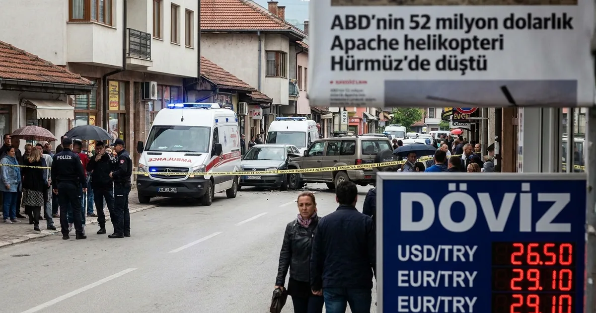 ABD'nin 52 milyon dolarlık Apache helikopteri Hürmüz'de düştü
