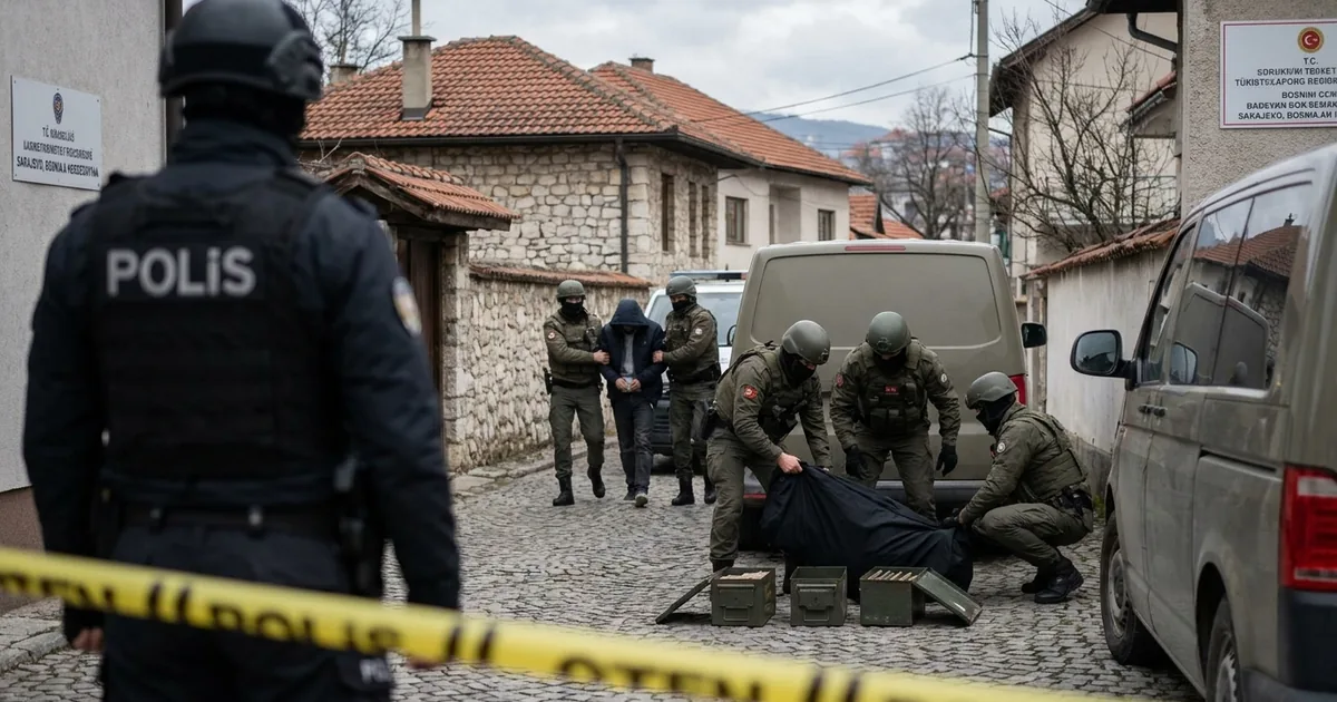 Operasyonda keskin nişancı tüfeği ve mühimmat bulundu - Bosna Haber