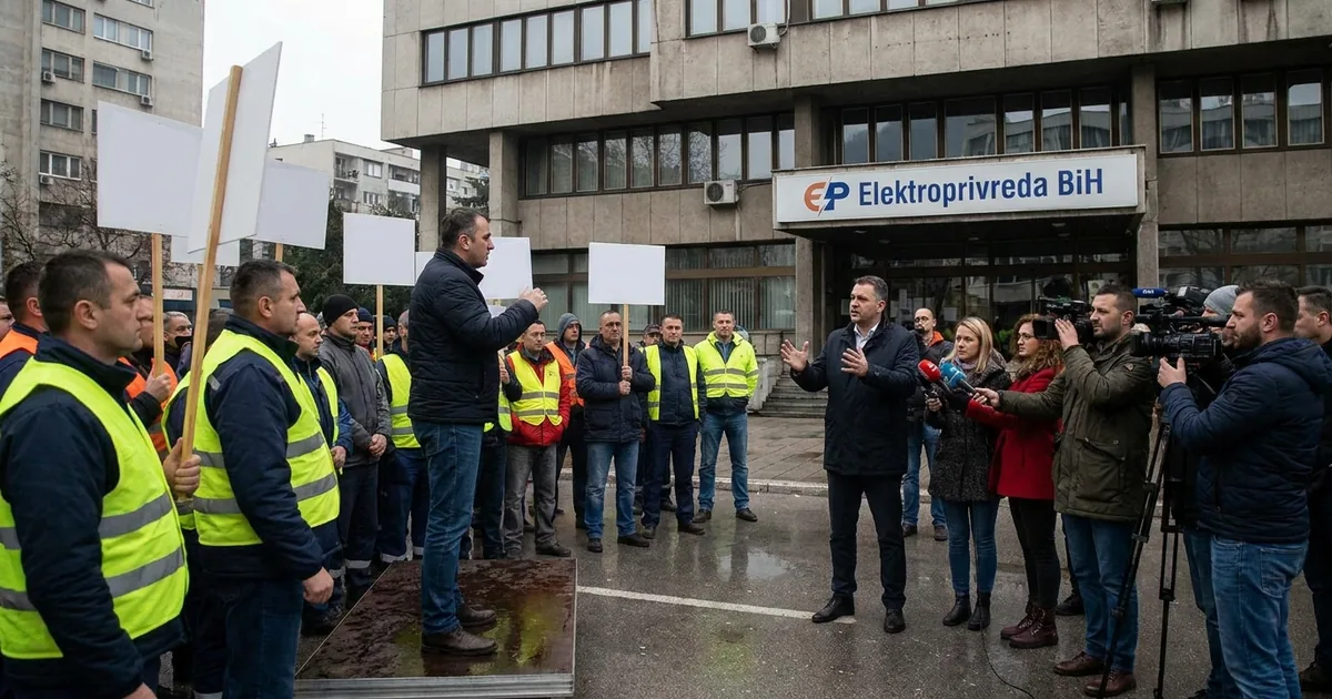 Elektroprivreda BiH'de Maaş Krizi