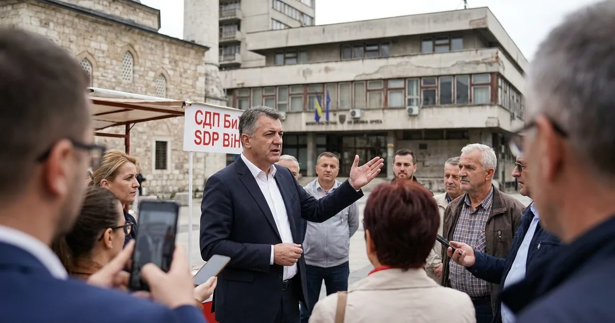 SDP BiH Zeničko-dobojski kanton için yeni yönetim vaat etti