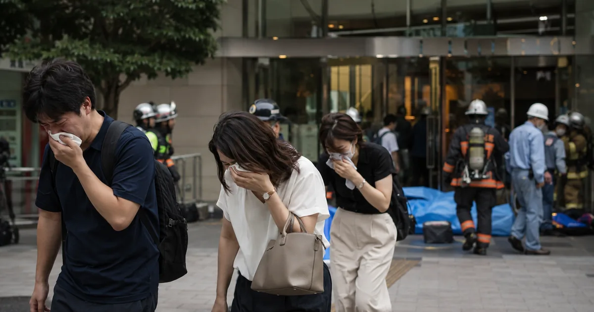 Tokyo'da AVM Saldırısı: Gizemli Sprey Paniğe Neden Oldu