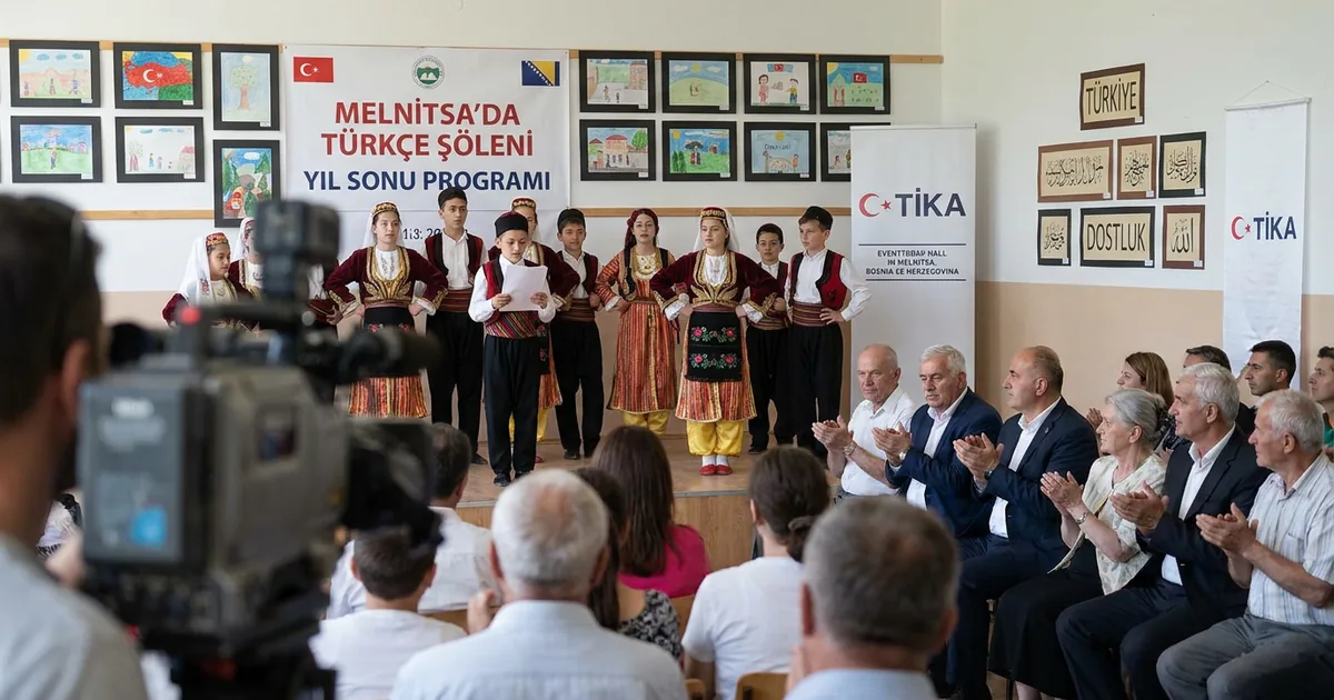 Melnitsa'da Türkçe Şöleni: Yıl Sonu Programı İzleyenleri Büyüledi