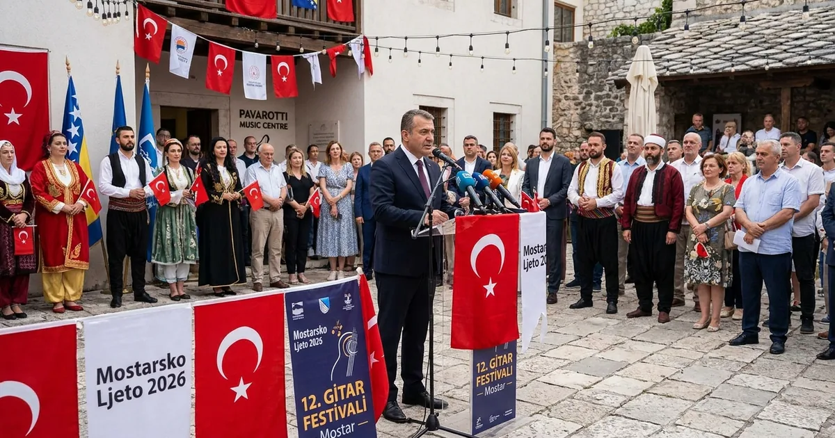 Mostar'da 12. "Na putu za jug" Gitar Festivali Başladı
