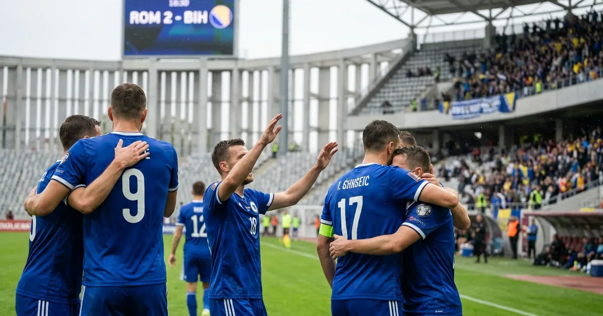 Uluslar Ligi'nde Bosna Hersek başarısı: Bükreş'te 4 gol - Bosna Haber