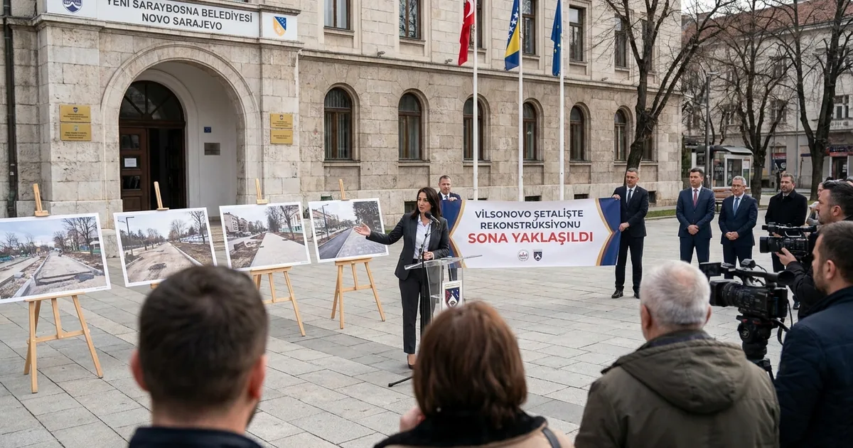 Vilsonovo šetalište rekonstrüksiyonunda sona yaklaşıldı