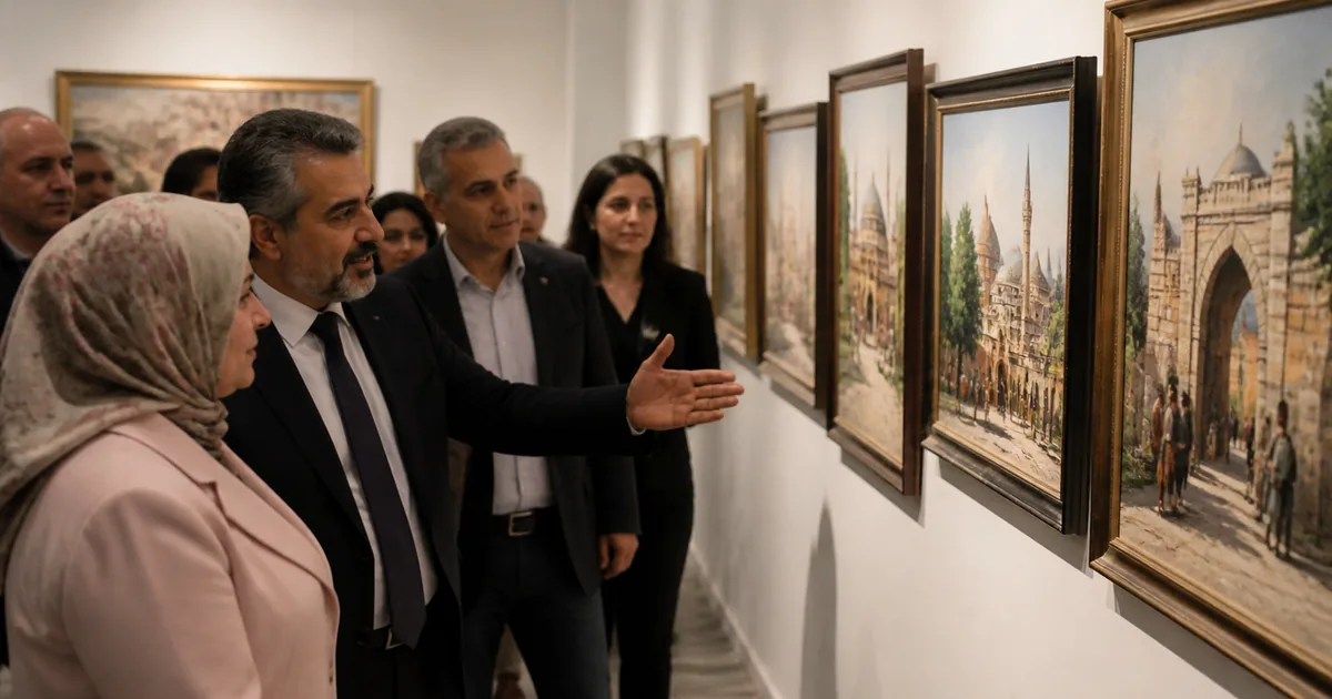 Gostivarlı Ressam Şinasi Baki'nin Sergisi, Rumeli'nin Osmanlı