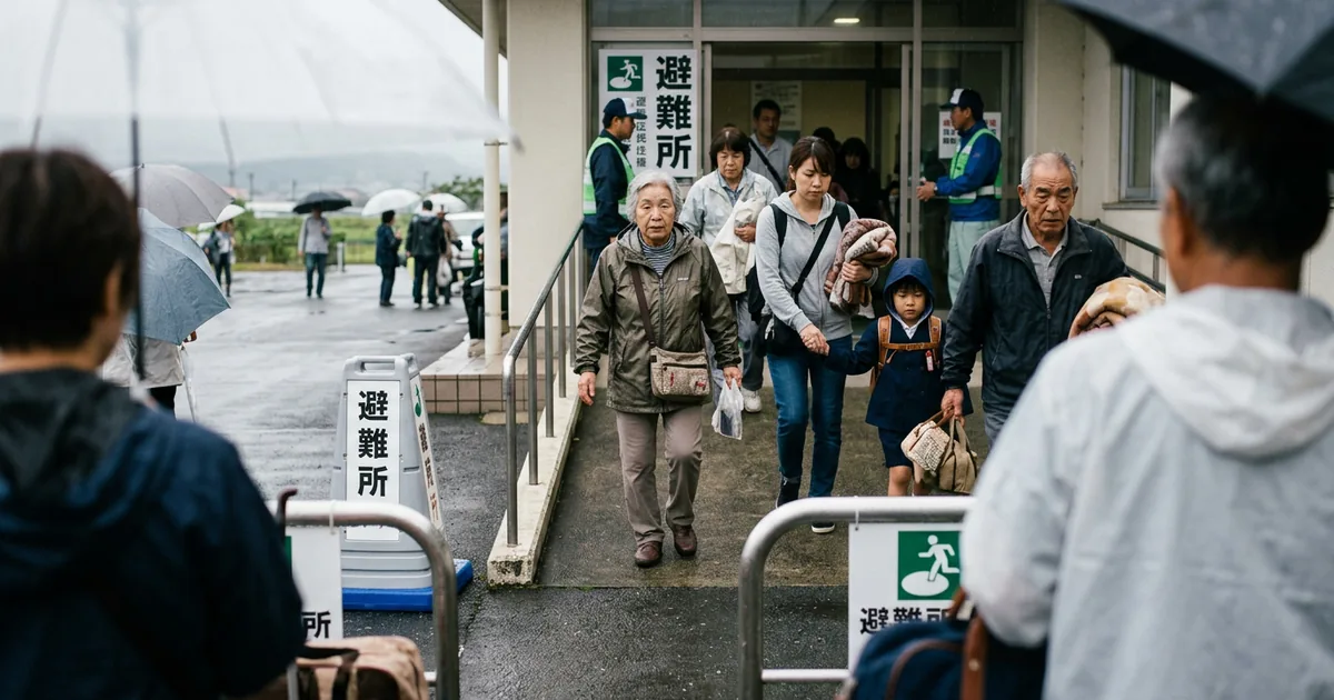 Japonya'nın güneybatısında 260 bin kişiye tahliye emri