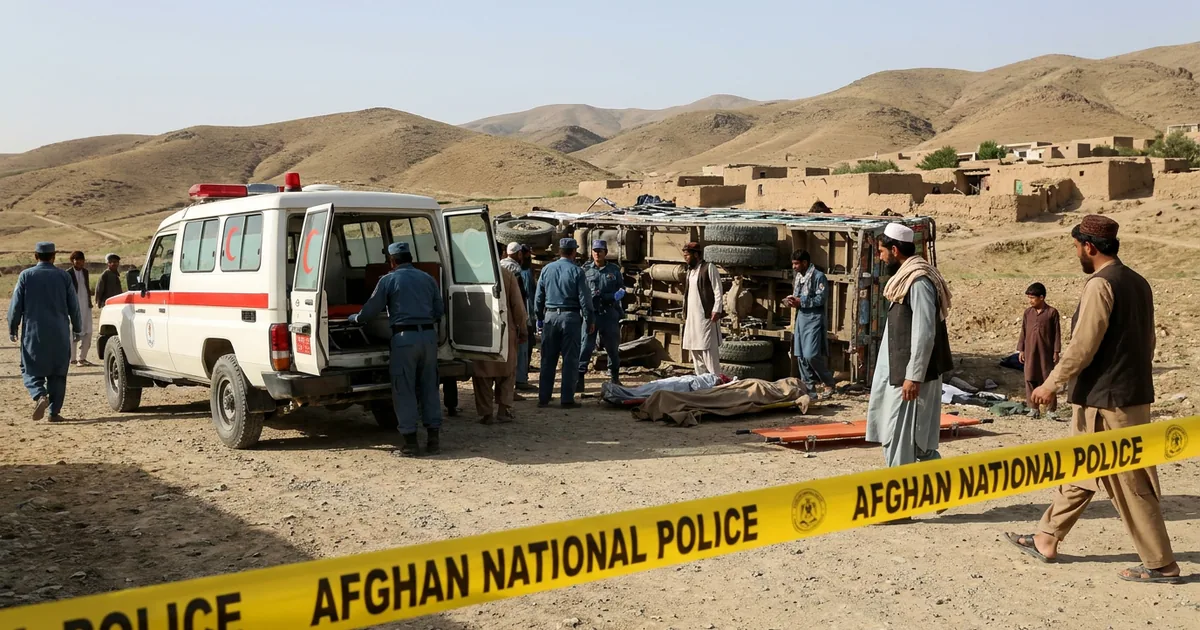 Afganistan'da Kamyon Faciası: 10 Çocuk Yaşamını Yitirdi