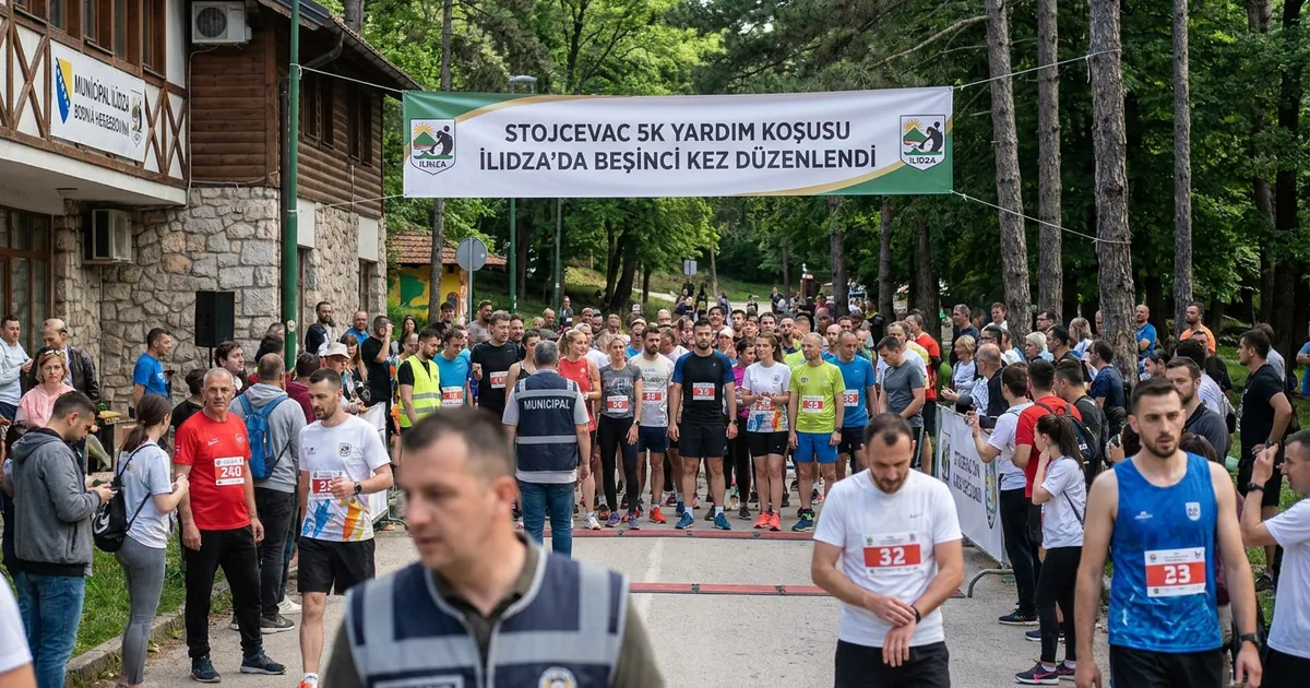 Stojcevac 5K Yardım Koşusu Ilidza'da Beşinci Kez Düzenlendi