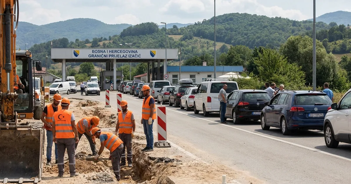 Bosna Hersek Sınırlarında Yoğunluk
