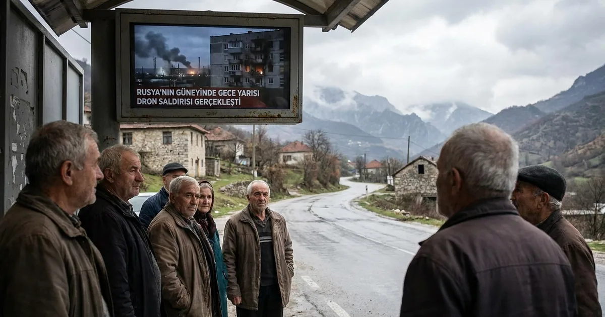 Rusya'nın güneyinde gece yarısı dron saldırısı gerçekleşti