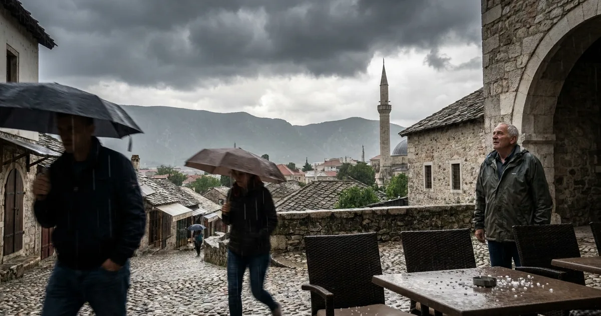Ülke Genelinde Gök Gürültülü Sağanak ve Dolu Bekleniyor - Bosna Haber
