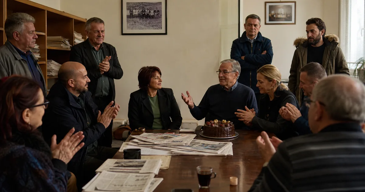 Una-Sana Kantonu'nda "Krajina" Gazetesi 30 Yaşında