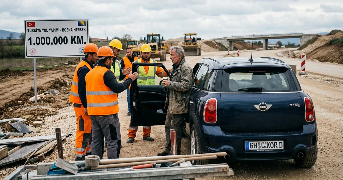 1 milyon km'lik Mini Cooper D Bosna Hersek'te de ilgi gördü