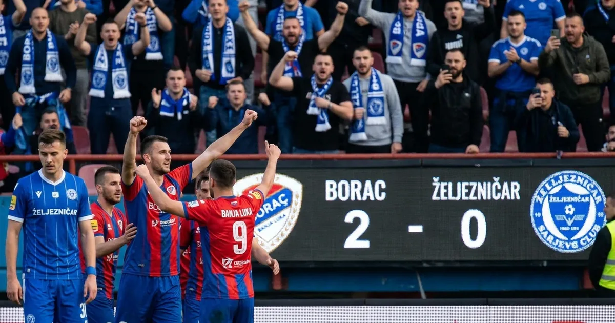 Juričić ve Roguljić skoru belirledi: Borac 2-0 önde