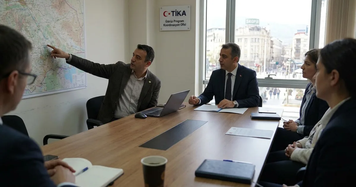 Alper Aktaş TİKA Üsküp ofisinde temaslarda bulundu - Bosna Haber