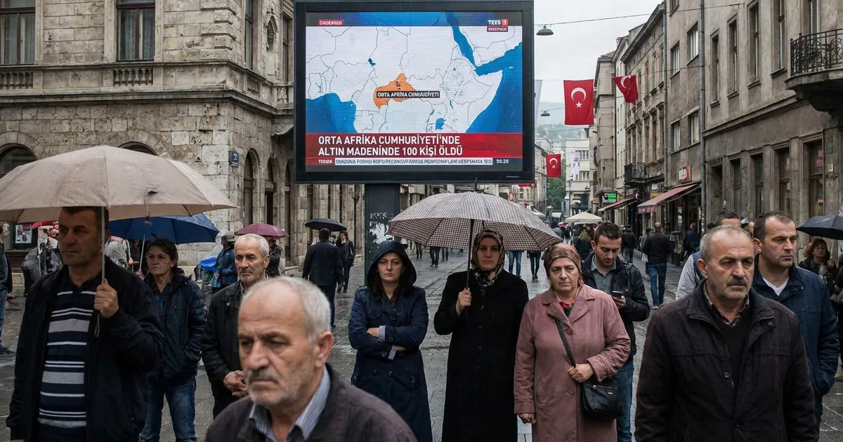 Orta Afrika Cumhuriyeti'nde altın madeninde 100 kişi öldü