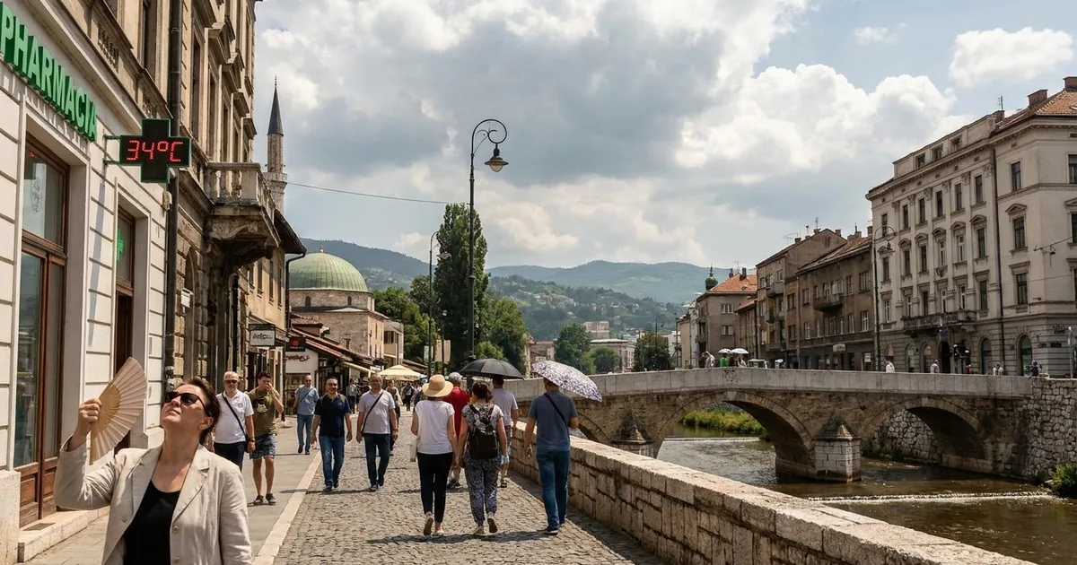 Bosna Hersek'te bugün hava sıcaklığı 34 dereceye ulaşacak - Bosna Haber