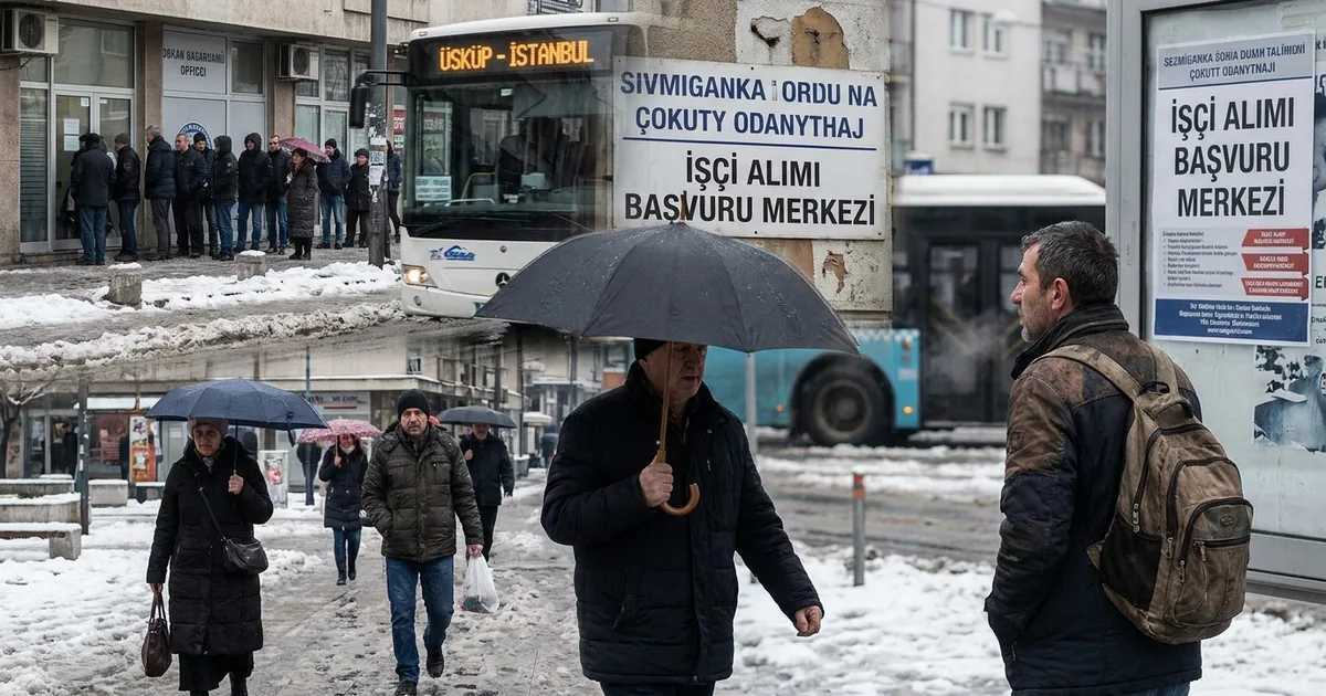 Kuzey Makedonya'da 10 bin kişilik iş gücü açığı büyüyor