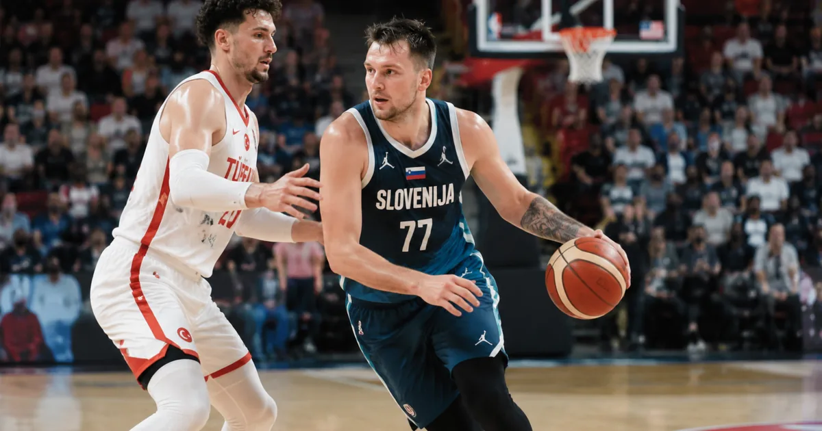 Sloven Basketboluna Şok: Dončić, Milli Takım'a Ara Verdi