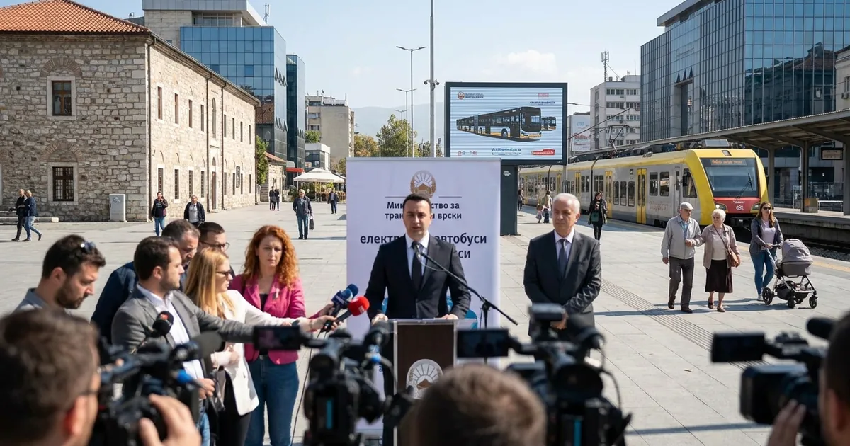 Üsküp şehir treni 1 Eylül'de yeniden seferlere başlıyor