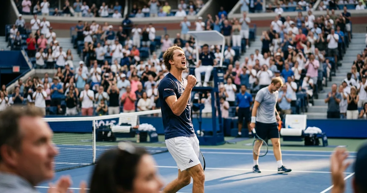 Zverolog US Open'da Botic van de Zandschulp'u eledi