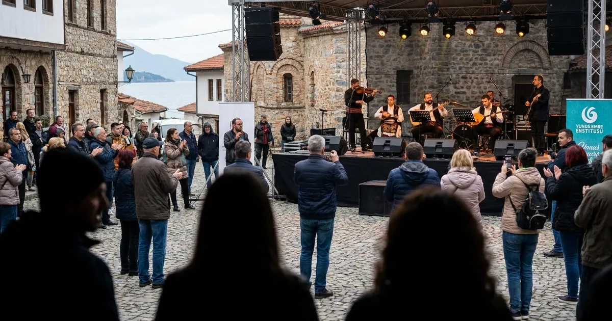 Yunus Emre Enstitüsü Ohri’de “Seyyah” konseri düzenledi