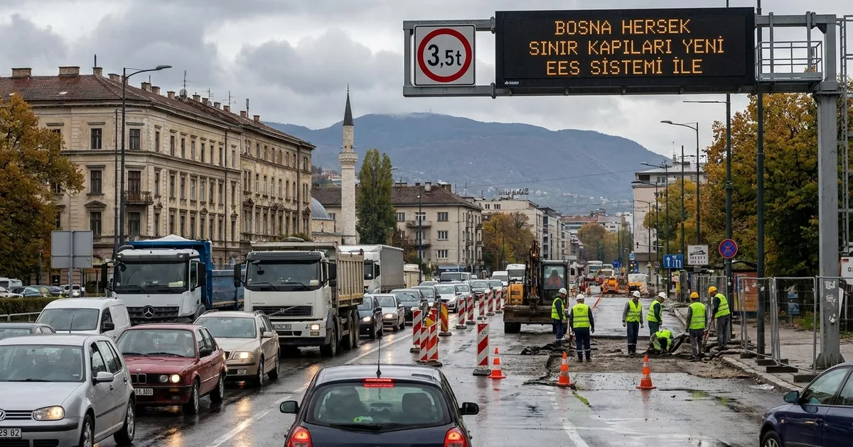 Bosna Herzek yol durumu: 3,5 ton üstü araçlara geçiş yasak