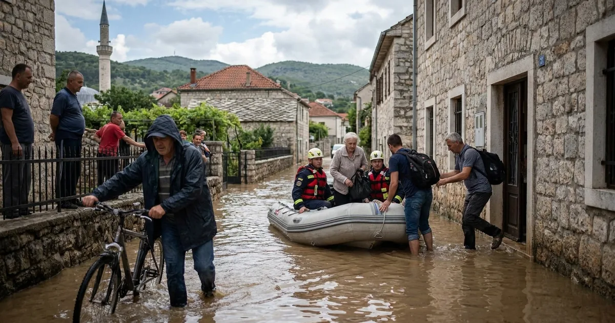 Bosna Hersek hava durumu: Güneşli ama yağış riski var