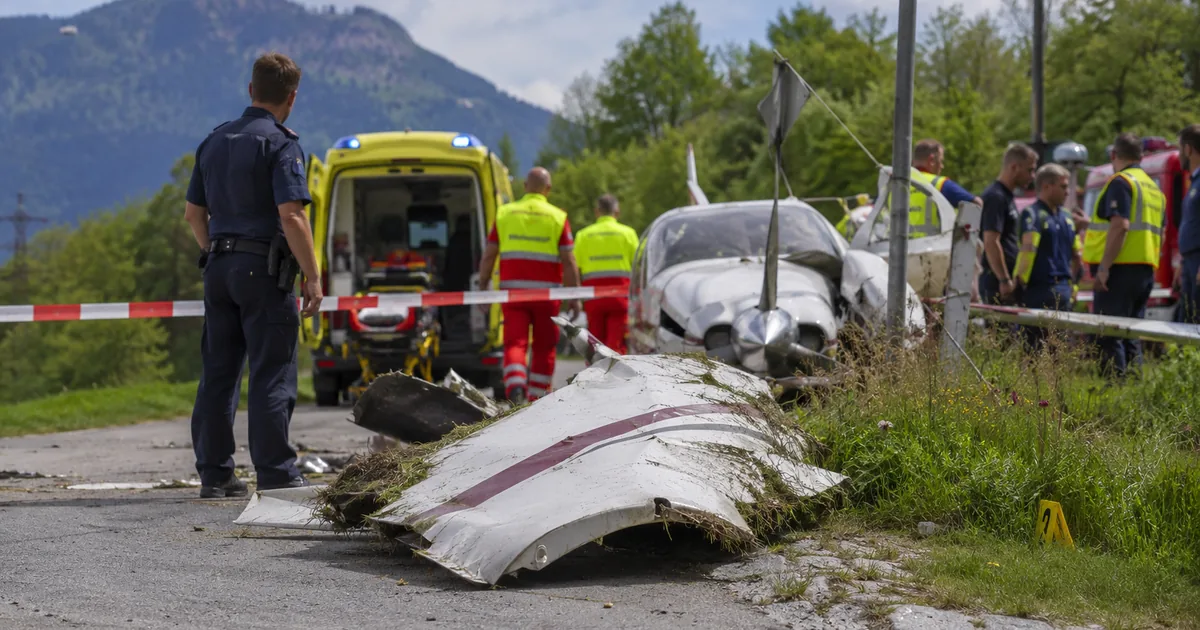 Zell am See'de uçak kazası: Yamaç paraşütü faciadan döndü