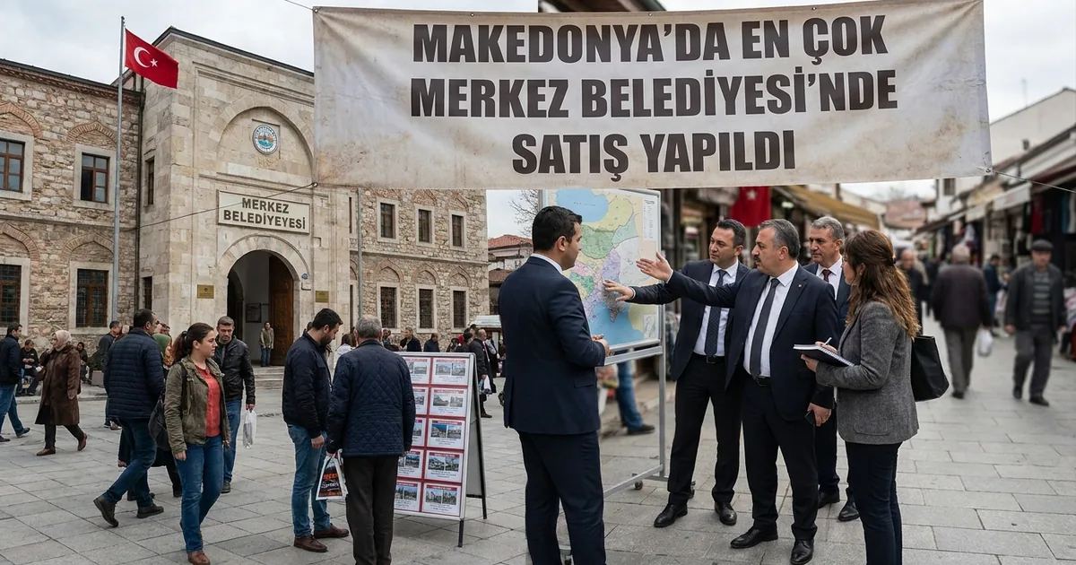 Makedonya'da en çok Merkez Belediyesi'nde satış yapıldı - Bosna Haber