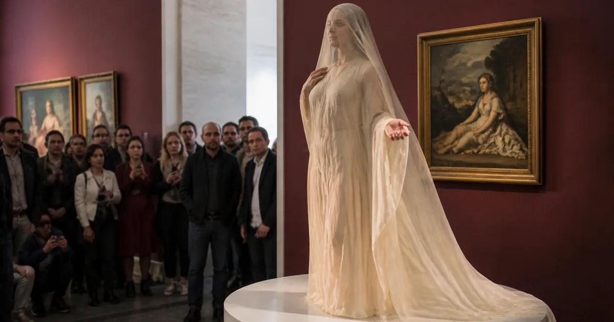 Hajdi Klum'dan Met Gala'da "Duvaklı Vestal" Performansı