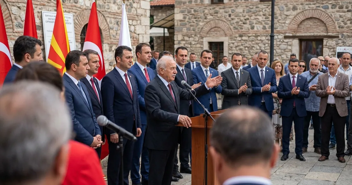 Zorlu, Üsküp’te DTİK üyeleriyle iş birliği mesajı verdi