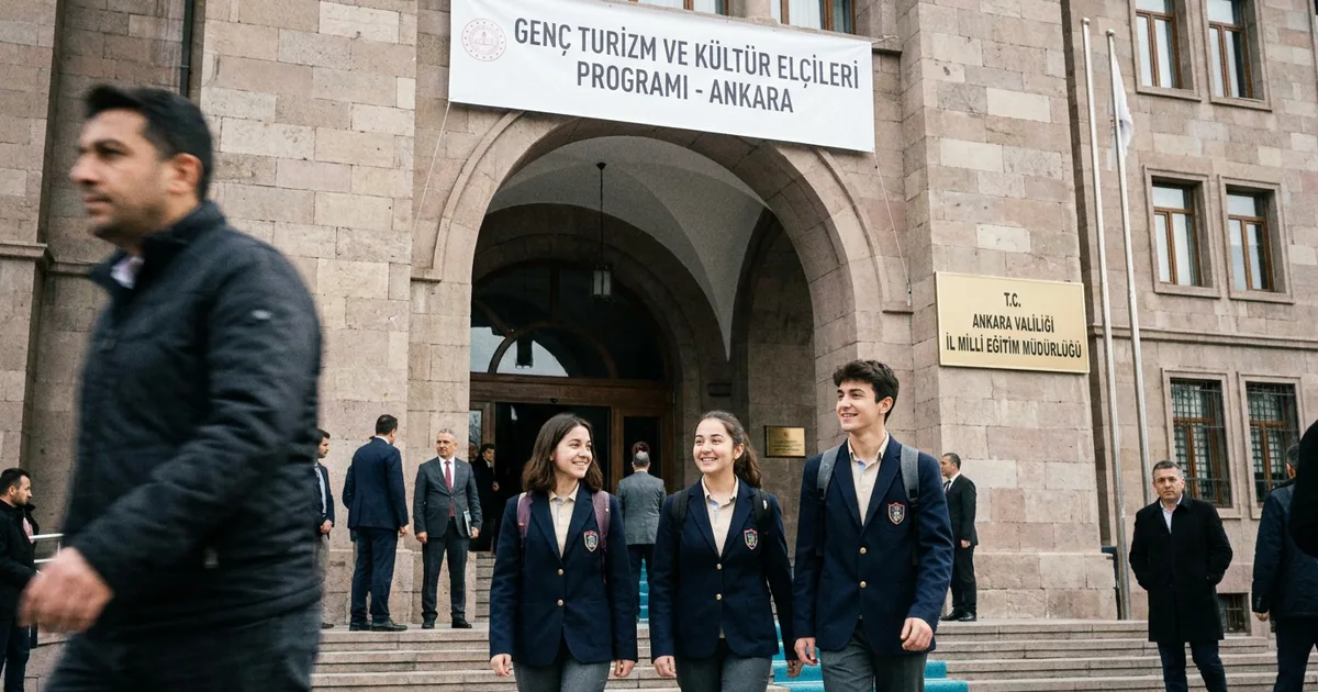 Ankara programına Gostivar Lisesinden 3 öğrenci katıldı